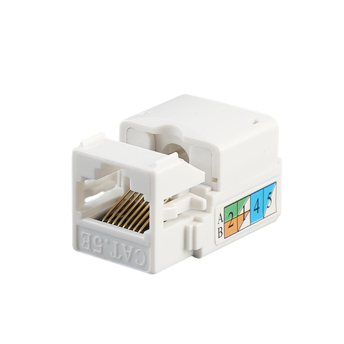 CAT5E/CAT6 UTP keystone Jack RJ45 8P8C 90° Ushield - Keystone Jacks ...